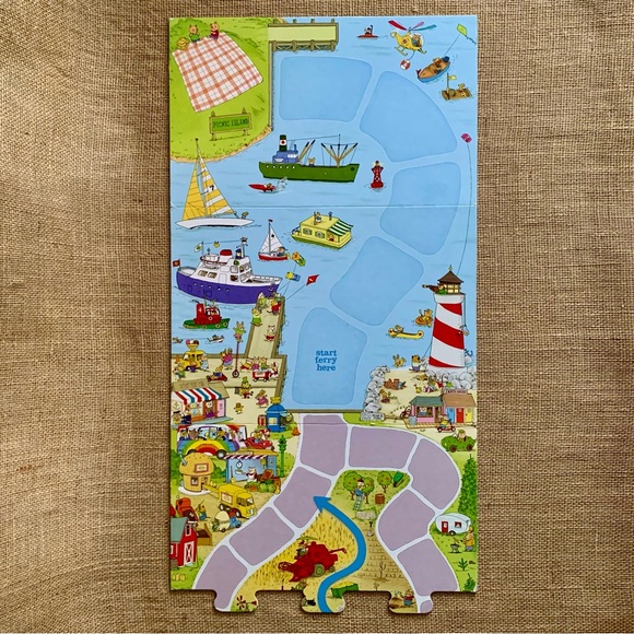 RICHARD SCARRY’S Busy Town Eye Found It! Board Game Preschool Age 3 and Up - Picture 4 of 14